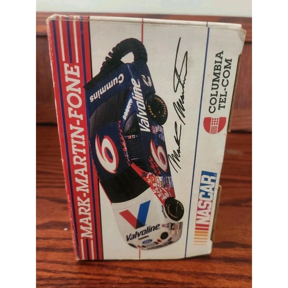 Vintage Mark Martin-Fone‎ Telephone NASCAR Columbia Tel-Com Novelty Phone